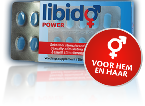 Libidopower verhoogt het libido voor man en vrouw en verbetert de erectie